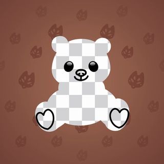 Toy Bear Bearly Visible #39